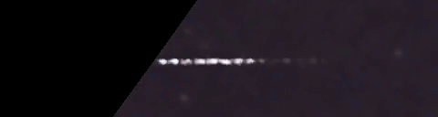 Unprocessed fireball image