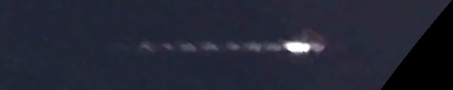 Unprocessed fireball image