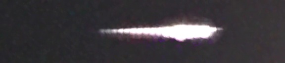 Unprocessed fireball image