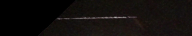 Unprocessed fireball image