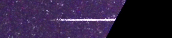 Unprocessed fireball image