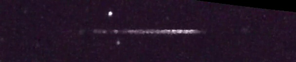 Unprocessed fireball image