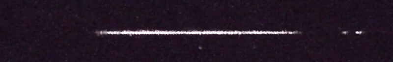 Unprocessed fireball image