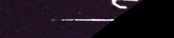 Unprocessed fireball image