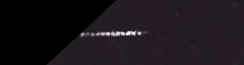 Unprocessed fireball image