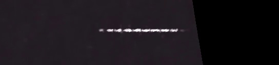 Unprocessed fireball image