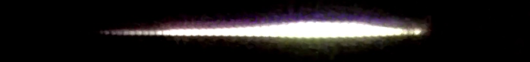 Unprocessed fireball image