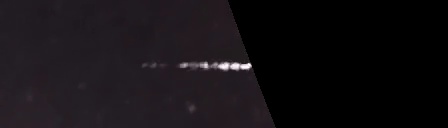 Unprocessed fireball image