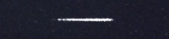 Unprocessed fireball image