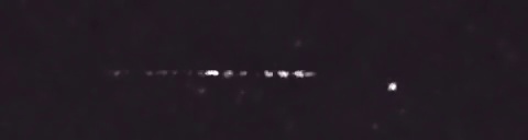 Unprocessed fireball image