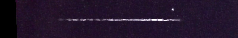 Unprocessed fireball image