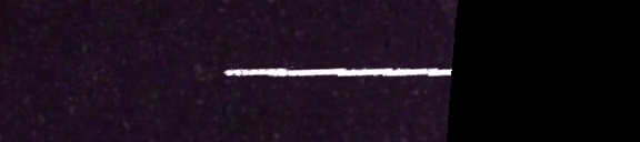 Unprocessed fireball image