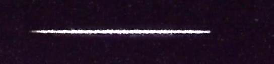 Unprocessed fireball image