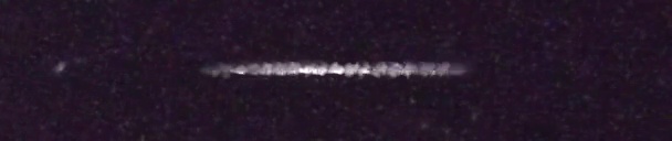 Unprocessed fireball image