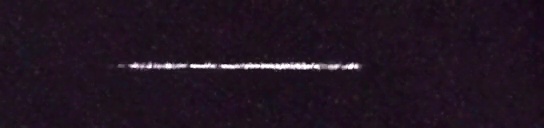 Unprocessed fireball image