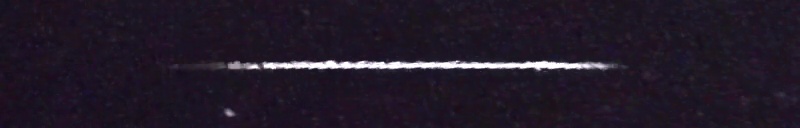 Unprocessed fireball image