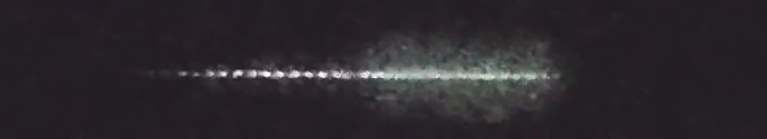 Unprocessed fireball image