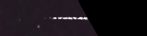 Unprocessed fireball image