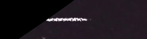 Unprocessed fireball image