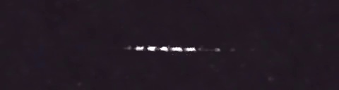 Unprocessed fireball image