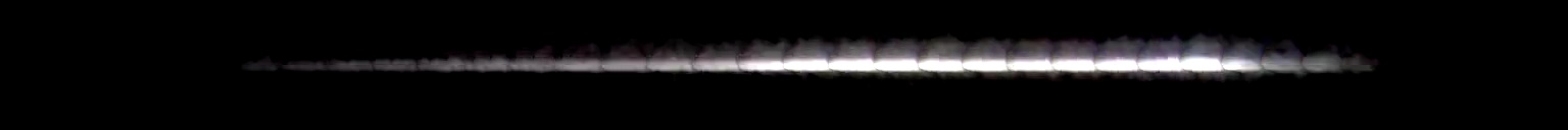 Unprocessed fireball image