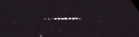 Unprocessed fireball image