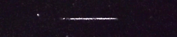 Unprocessed fireball image