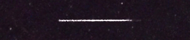 Unprocessed fireball image