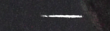 Unprocessed fireball image