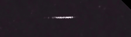 Unprocessed fireball image