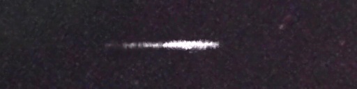 Unprocessed fireball image