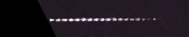 Unprocessed fireball image