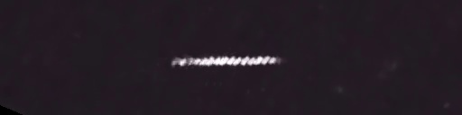 Unprocessed fireball image