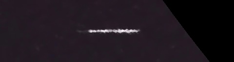 Unprocessed fireball image