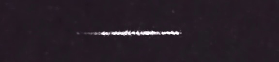 Unprocessed fireball image