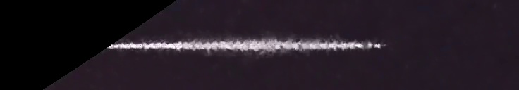 Unprocessed fireball image