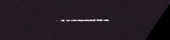 Unprocessed fireball image