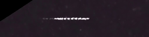 Unprocessed fireball image