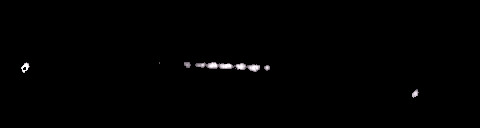 Processed fireball image