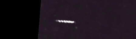 Unprocessed fireball image