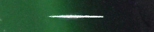 Unprocessed fireball image