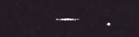 Unprocessed fireball image