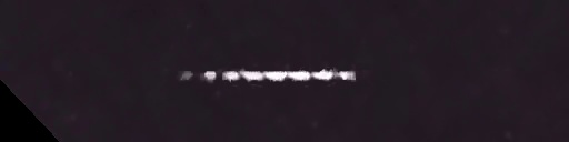 Unprocessed fireball image