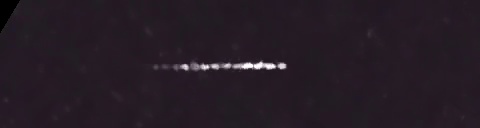 Unprocessed fireball image