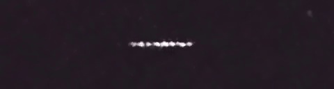 Unprocessed fireball image