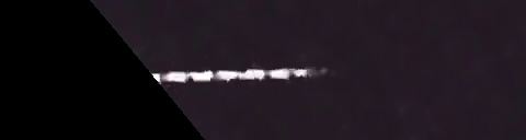 Unprocessed fireball image