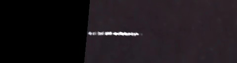 Unprocessed fireball image