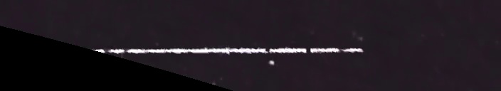 Unprocessed fireball image