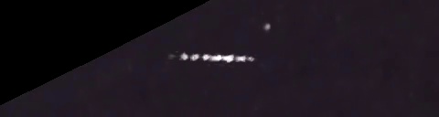 Unprocessed fireball image