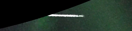 Unprocessed fireball image